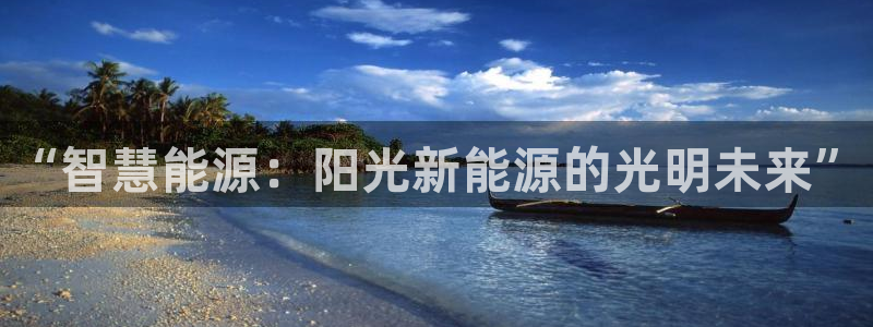 球盟会APP官网:“智慧能源:阳光新能源的光明未来”