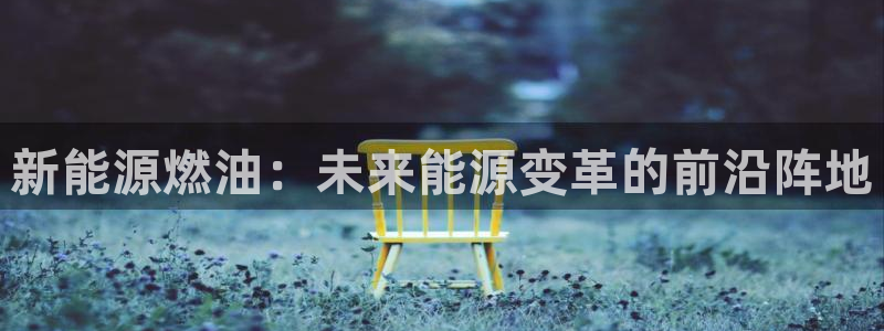 球盟会网页登录入口:新能源燃油:未来能源变革的前沿阵地